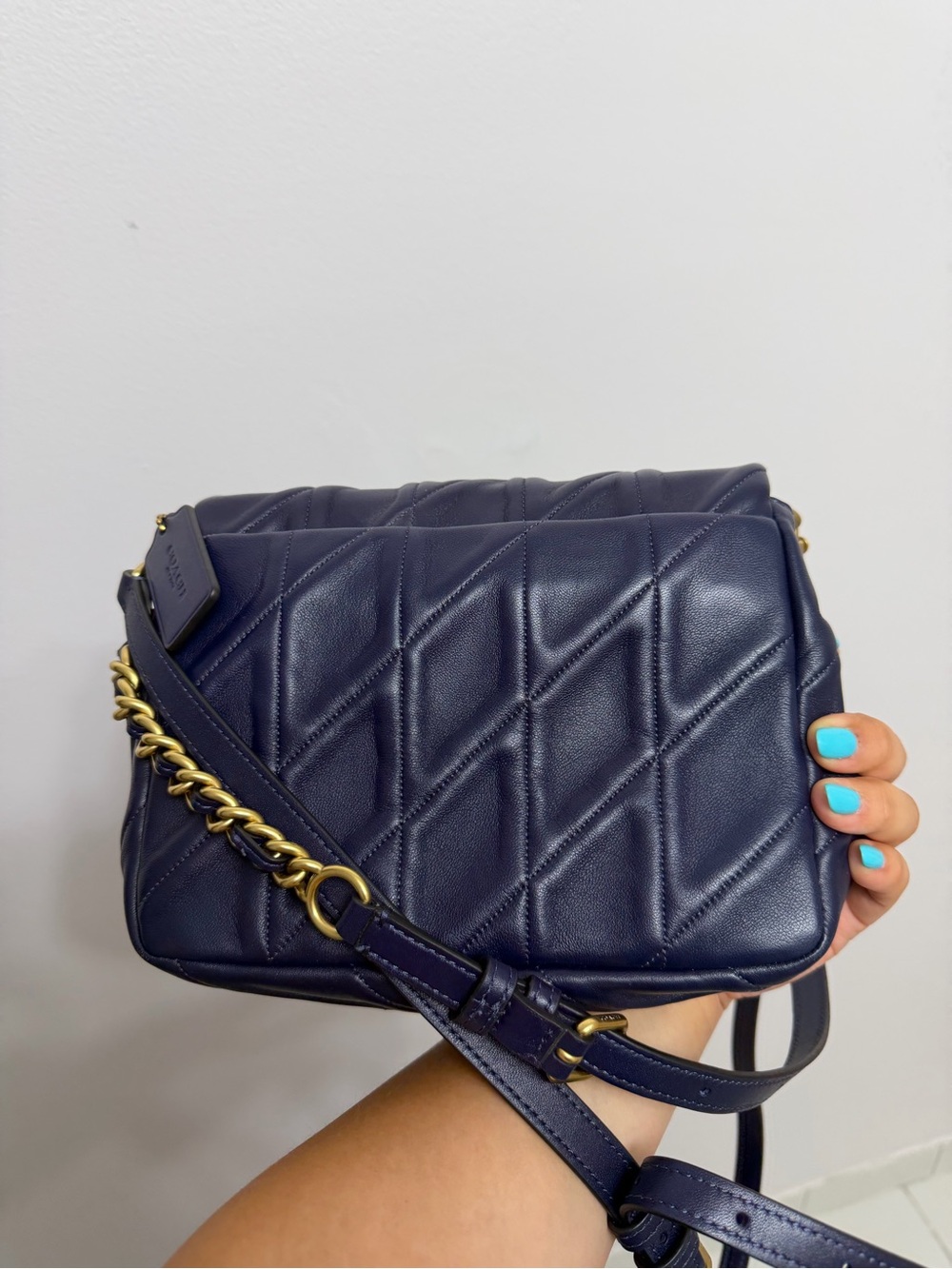 Coach Navy Times Square Tabby - Picture 2 of 6